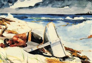 艺术家温斯洛·霍默作品《飓风过后》