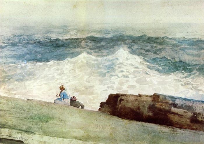 温斯洛·霍默 的各类绘画作品 -  《东北人》