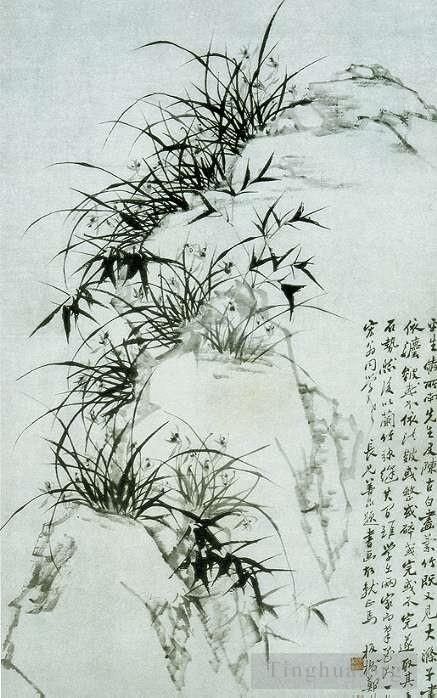 郑燮（郑板桥） 的书法国画作品 -  《竹》